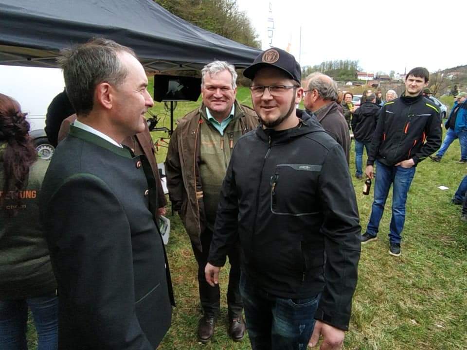Landwirt Wenzel m. Aiwanger