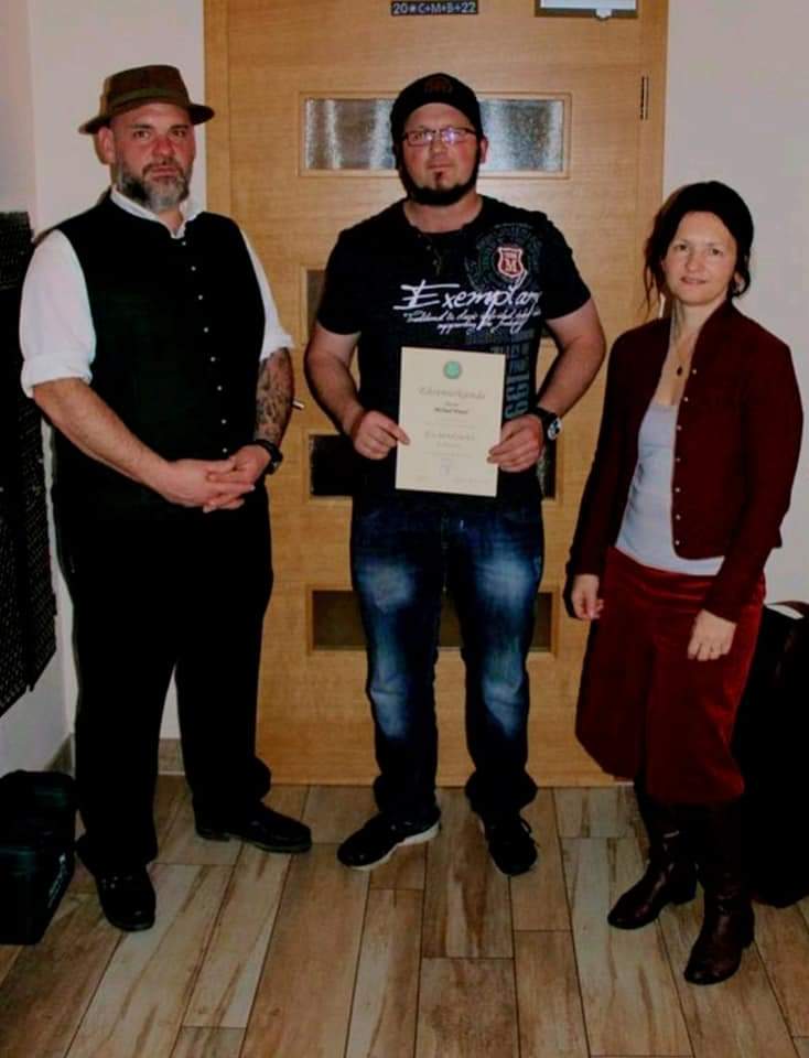 Verleihung Eichenkranz bronze Landwirt Wenzl