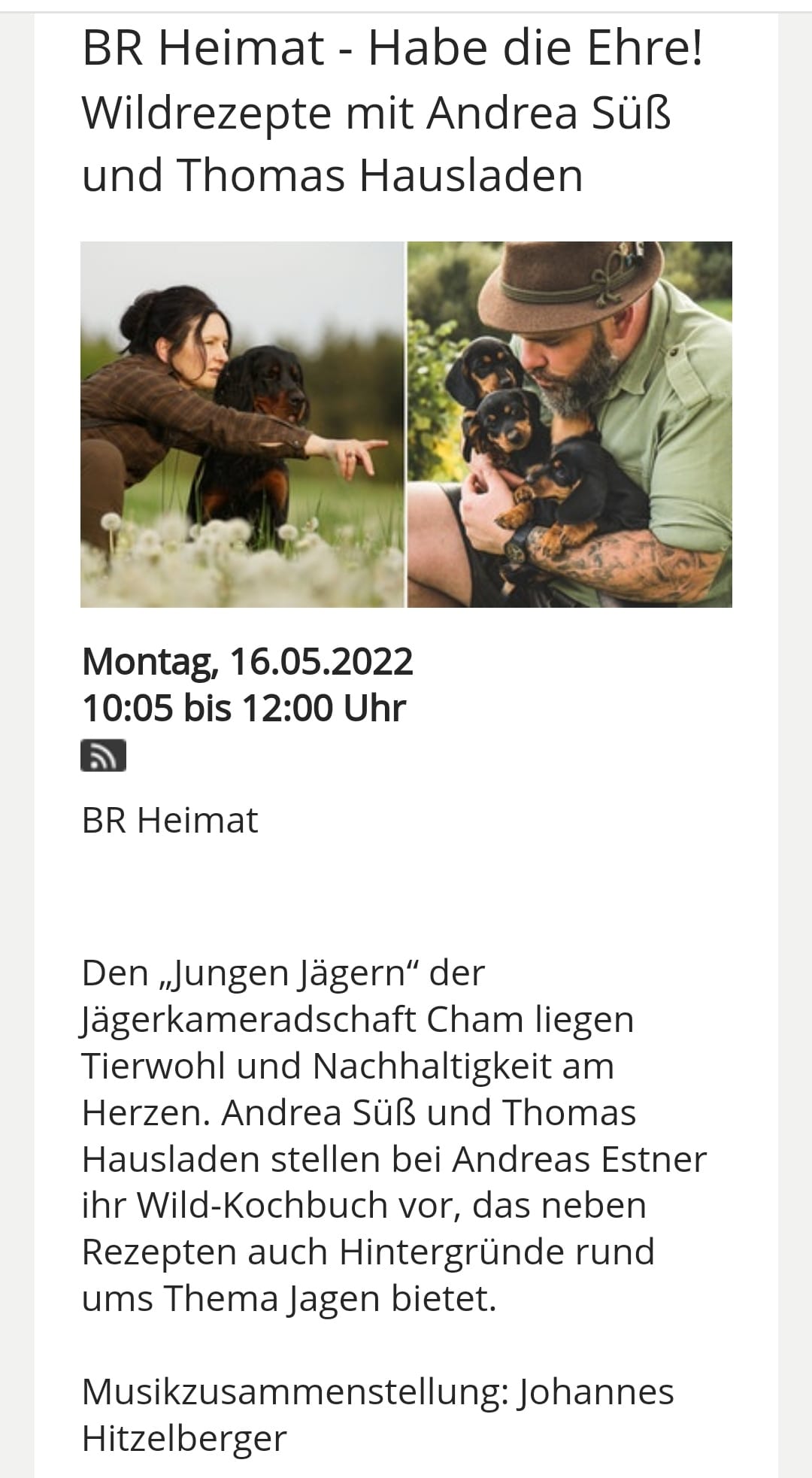 Werbung für den Podcast