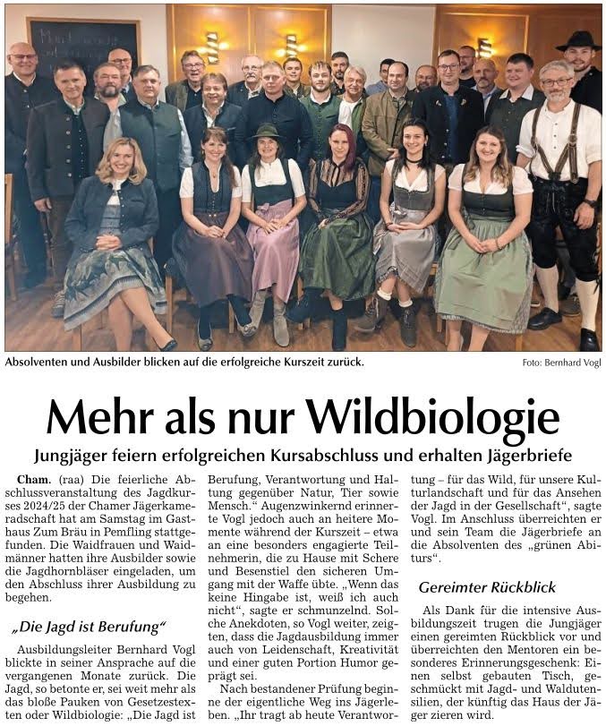 mehr als nur wildbiologe